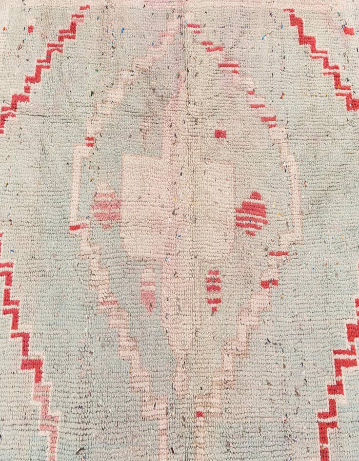 Detail image of  7' 9 x 10' 5  Hand Knotted Moroccan Wool Rug