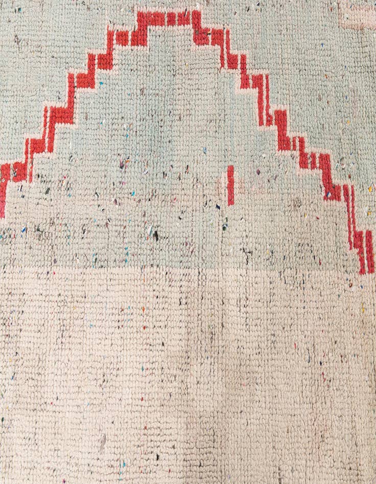 Detail image of  7' 9 x 10' 5  Hand Knotted Moroccan Wool Rug