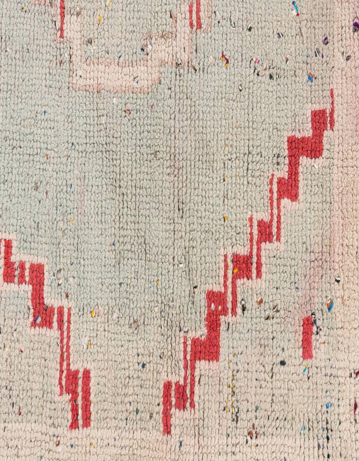 Detail image of  7' 9 x 10' 5  Hand Knotted Moroccan Wool Rug