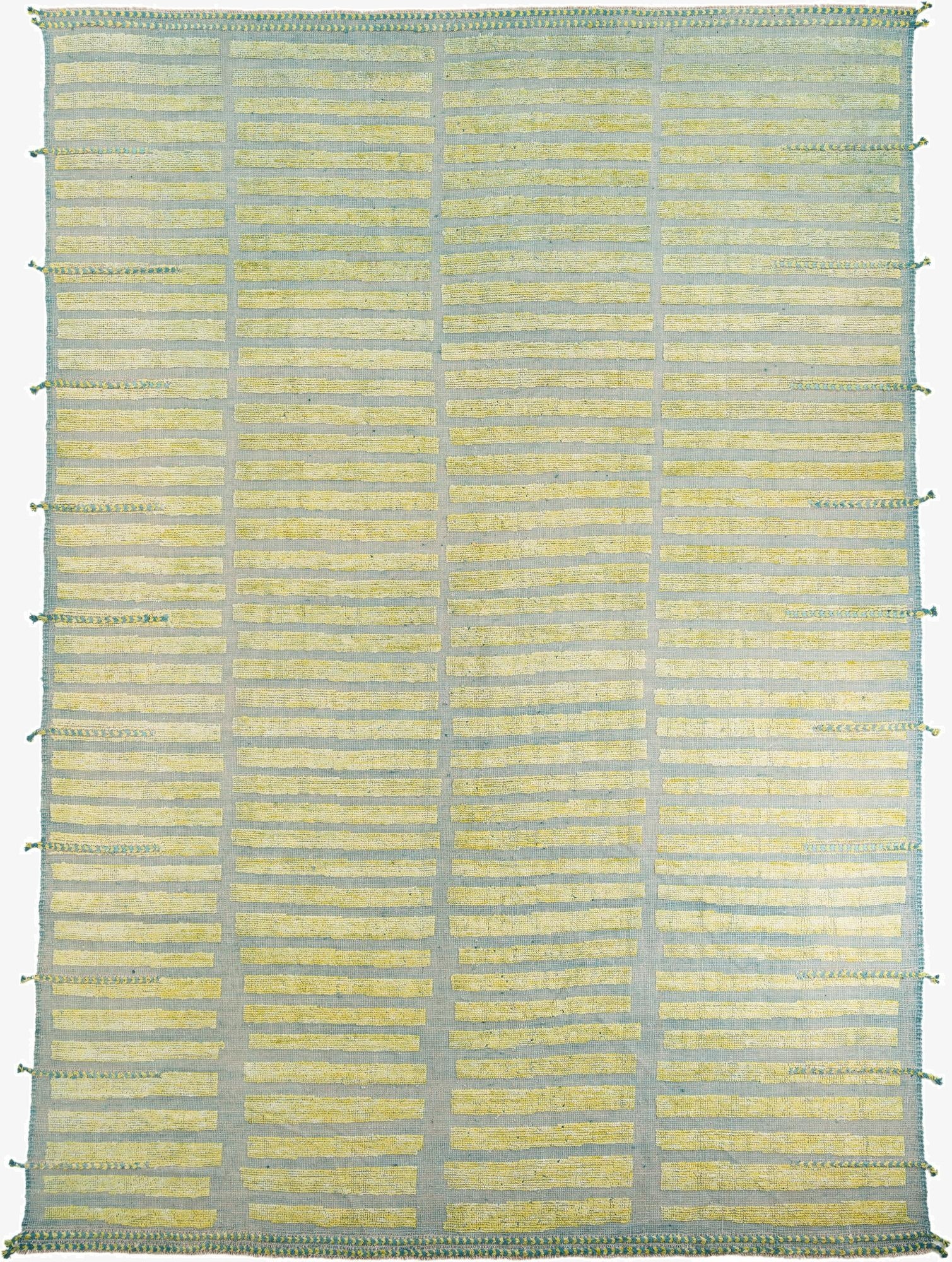  10' x 14' 2  Hand Knotted Moroccan Wool Rug