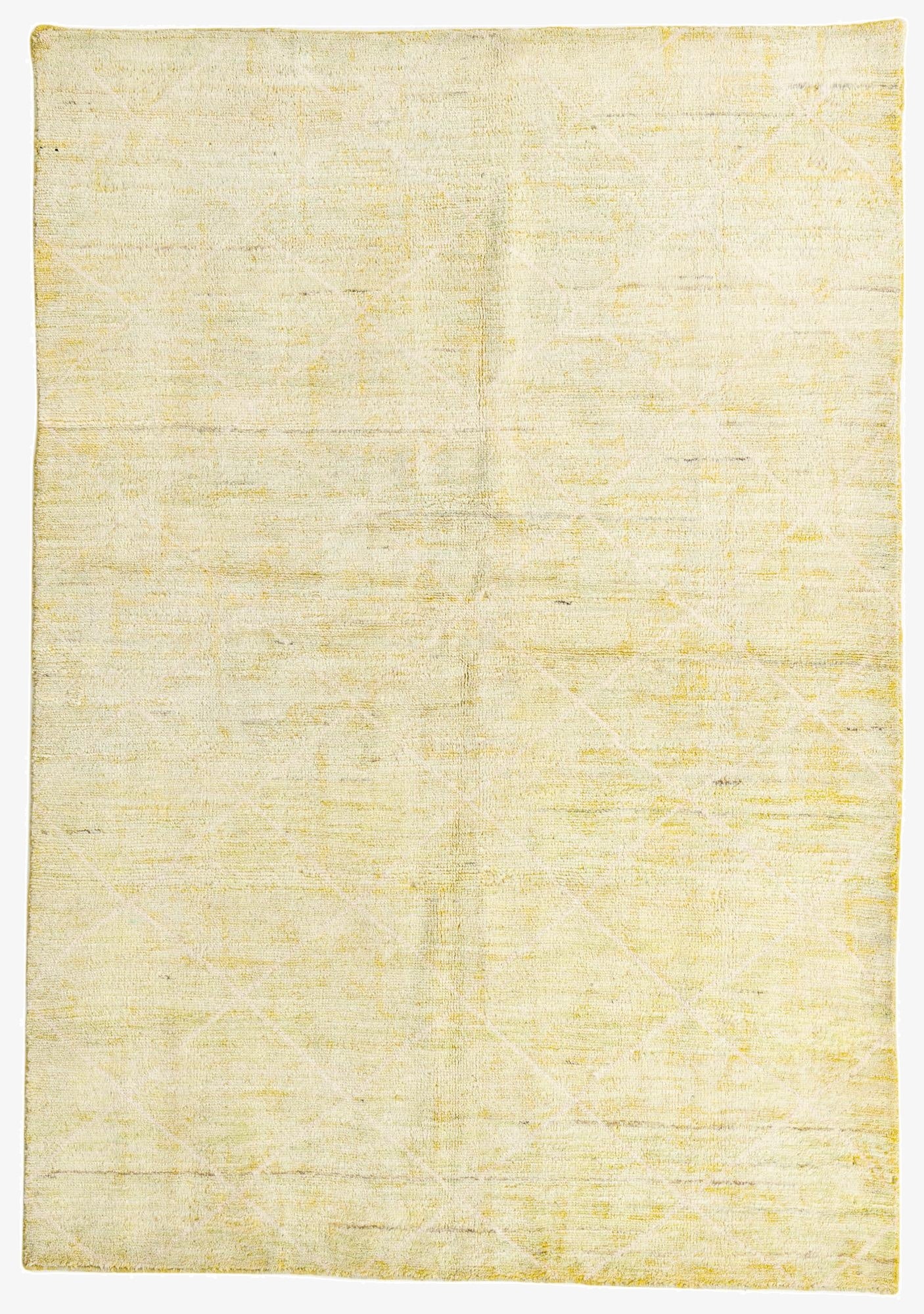  5' 7 x 8'  Hand Knotted Moroccan Wool Rug