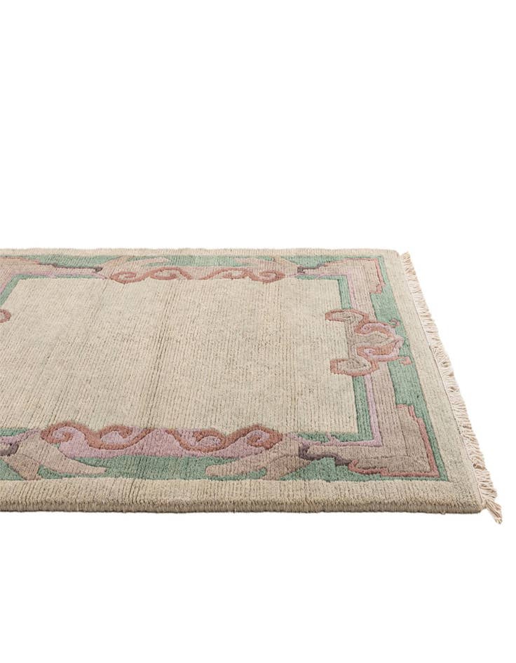 Detail image of  3' 4 x 5' 1  Hand Knotted Nepal Wool Rug