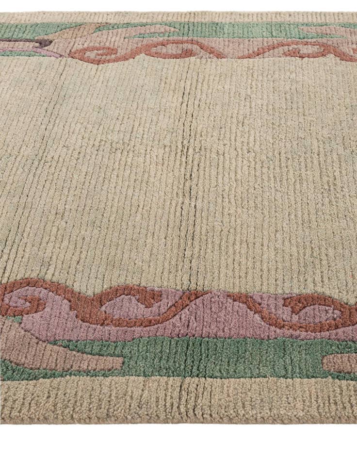 Detail image of  3' 4 x 5' 1  Hand Knotted Nepal Wool Rug