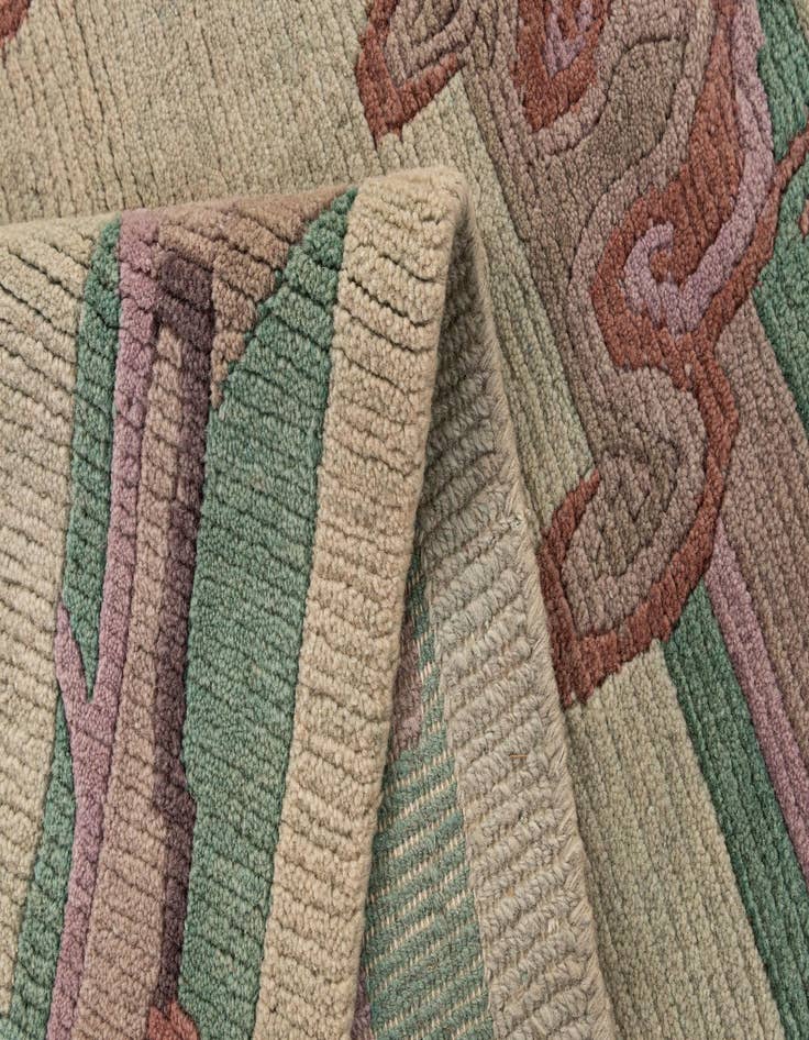 Detail image of  3' 4 x 5' 1  Hand Knotted Nepal Wool Rug