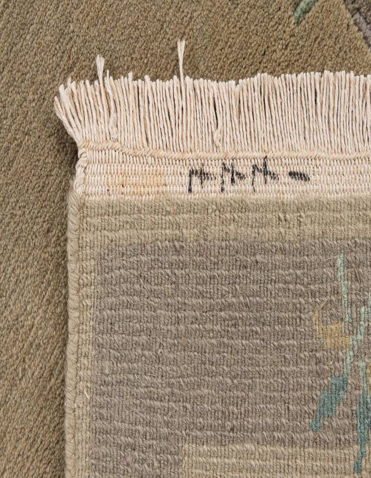 Detail image of  2' 1 x 3' 1  Hand Knotted Nepal Wool Rug