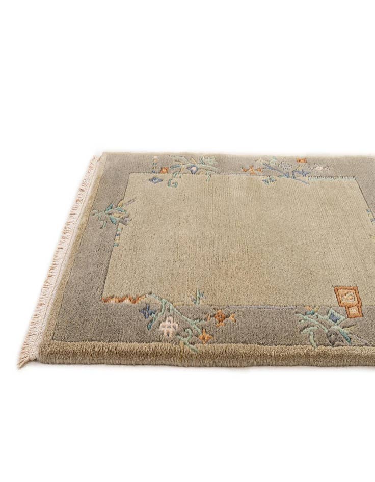 Detail image of  2' 1 x 3' 1  Hand Knotted Nepal Wool Rug