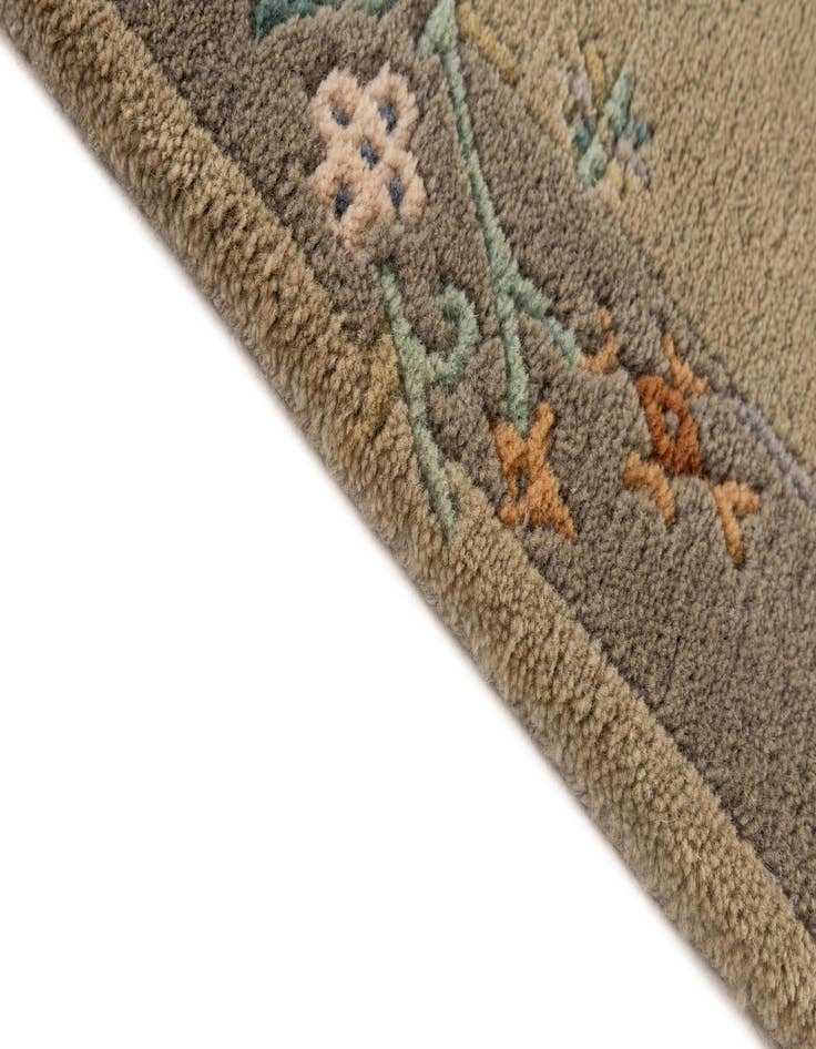 Detail image of  2' 1 x 3' 1  Hand Knotted Nepal Wool Rug