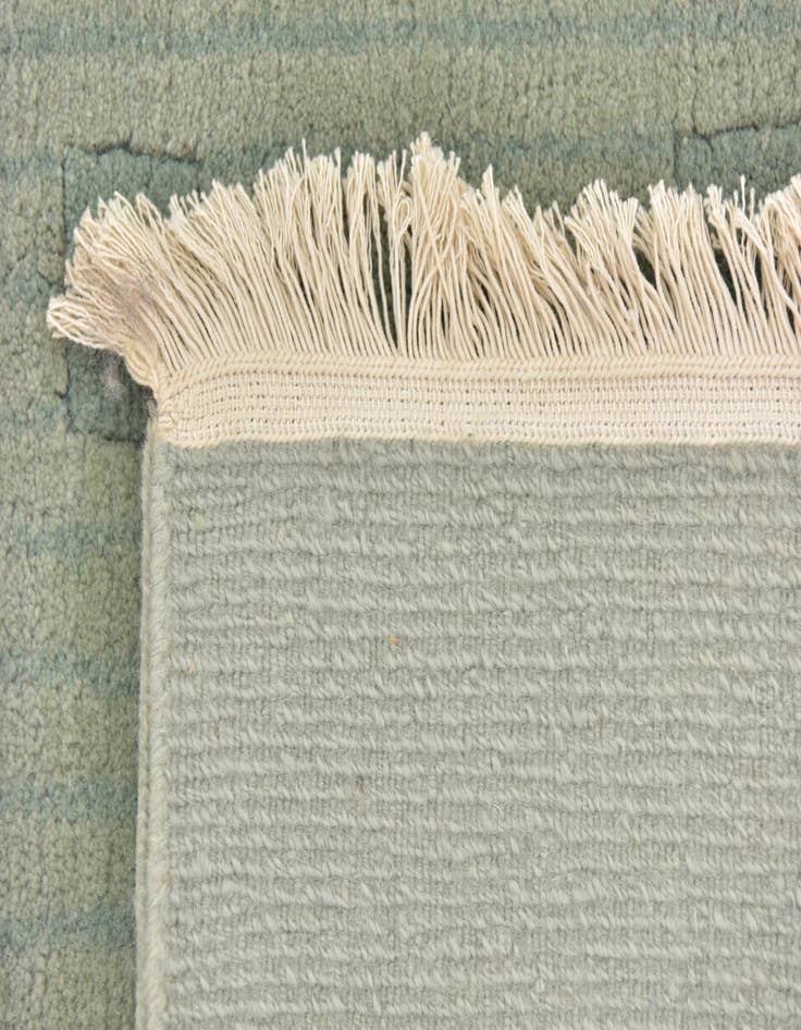 Detail image of  5' x 6' 6  Hand Knotted Nepal Wool Rug