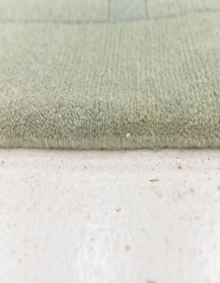 Detail image of  5' x 6' 6  Hand Knotted Nepal Wool Rug