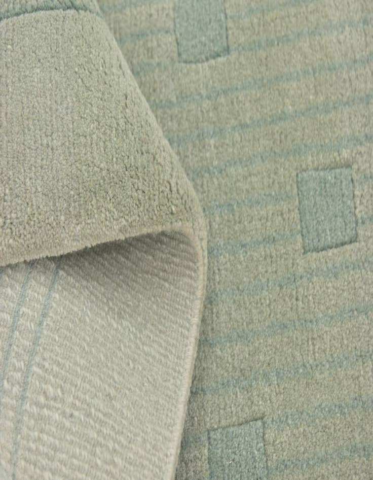 Detail image of  5' x 6' 6  Hand Knotted Nepal Wool Rug