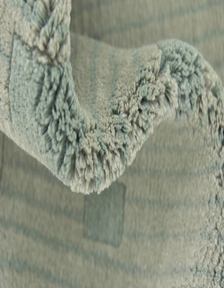 Detail image of  5' x 6' 6  Hand Knotted Nepal Wool Rug