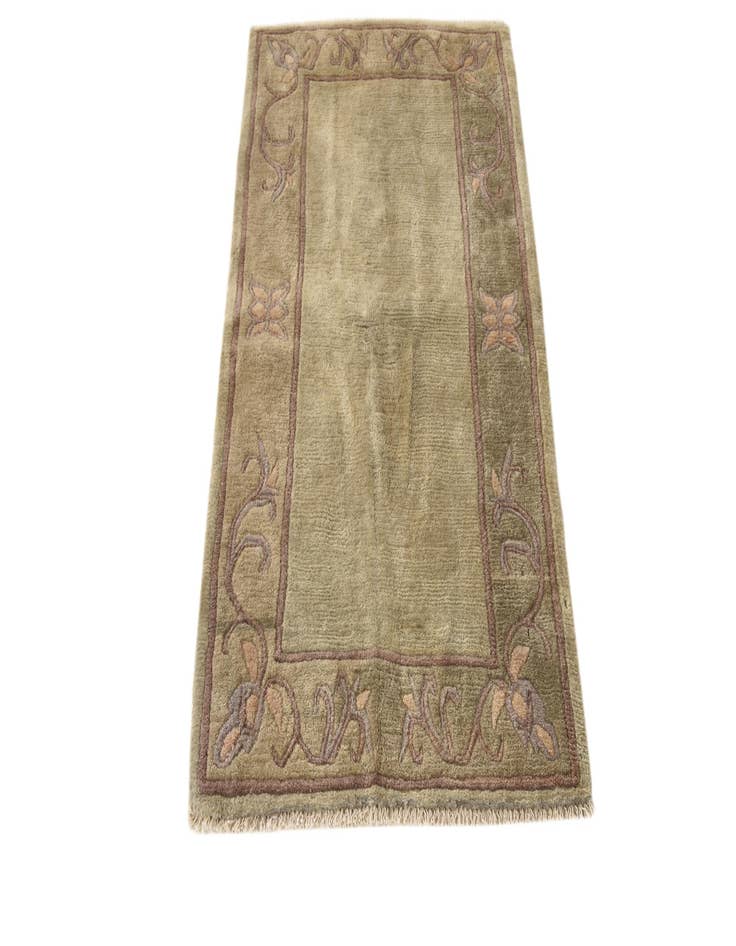 Detail image of  2' 7 x 4' 5  Hand Knotted Nepal Wool Rug