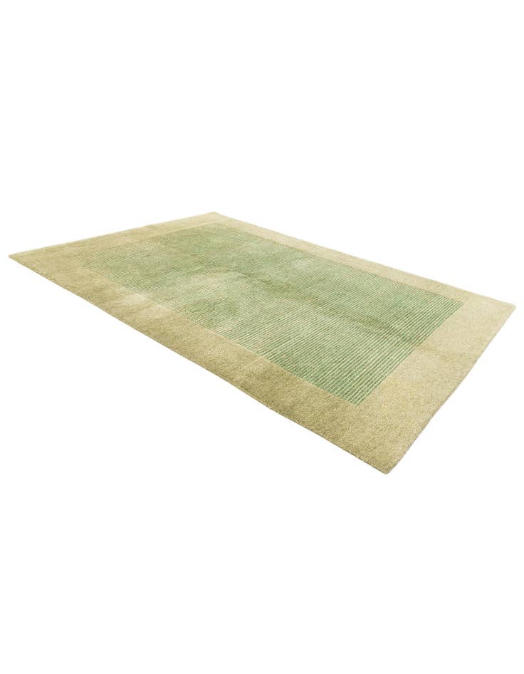 Detail image of  5' 5 x 7' 8  Hand Knotted Nepal Wool Rug