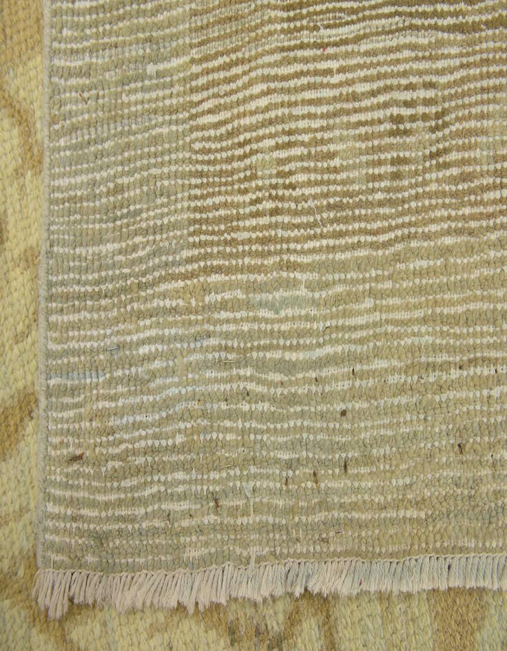 Detail image of  11' x 15' 7  Hand Knotted Oushak Wool Rug