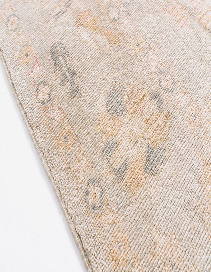 Detail image of  7' 5 x 9' 8  Hand Knotted Oushak Wool Rug