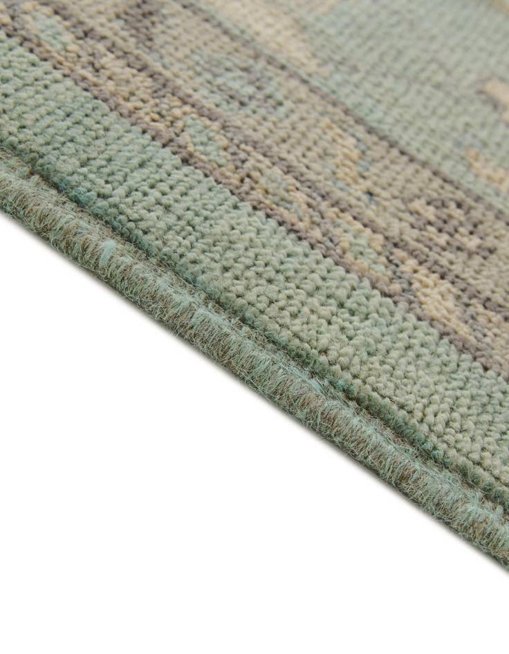 Detail image of 8' 1 x 9' 11 Hand Knotted Oushak Wool Rug