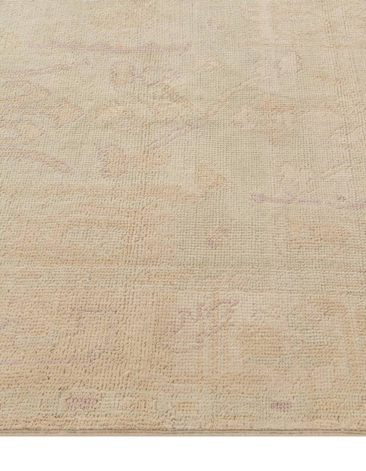 Detail image of  4' 1 x 6' 3  Hand Knotted Oushak Wool Rug