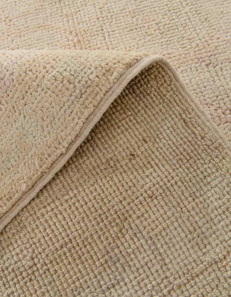 Detail image of  4' 1 x 6' 3  Hand Knotted Oushak Wool Rug