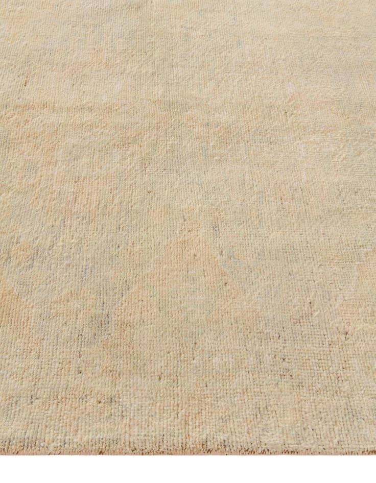 Detail image of  4' 2 x 6' 2  Hand Knotted Oushak Wool Rug