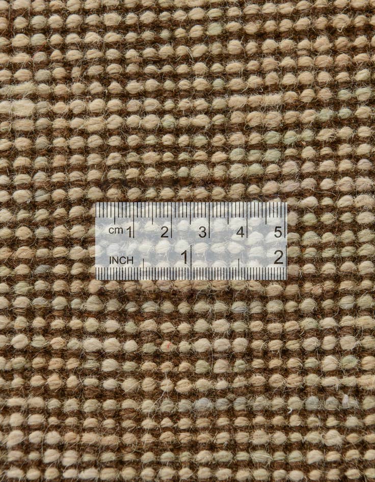 Detail image of  4' 2 x 6' 2  Hand Knotted Oushak Wool Rug