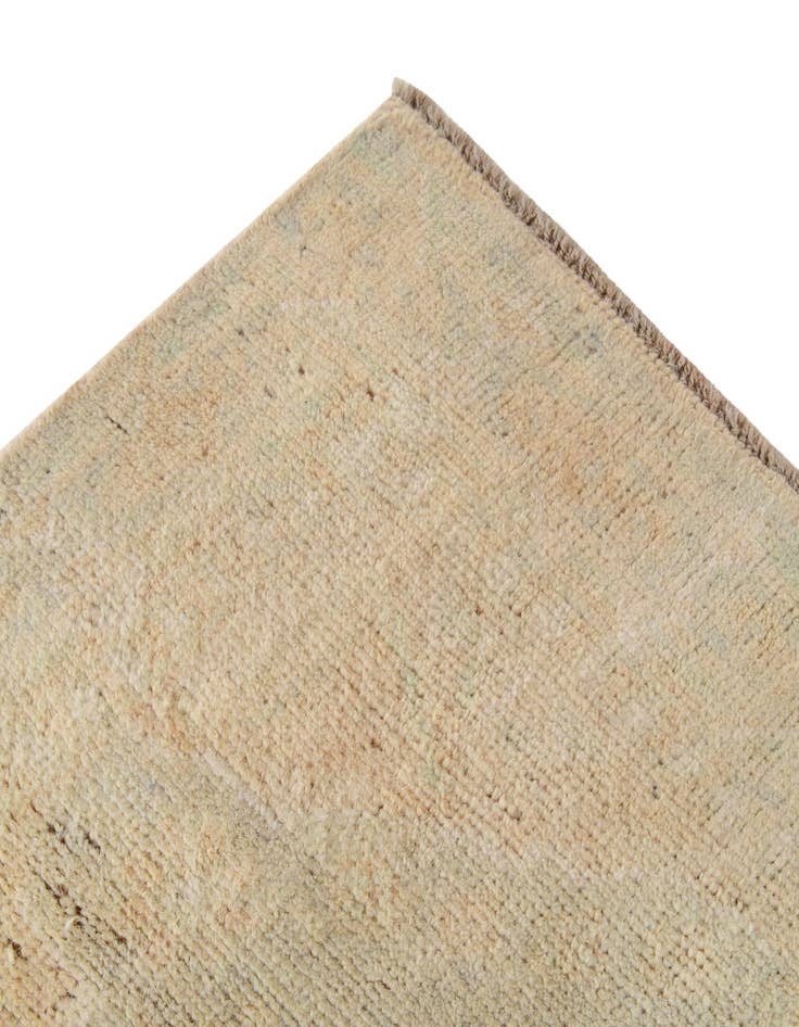 Detail image of  4' 2 x 6' 2  Hand Knotted Oushak Wool Rug