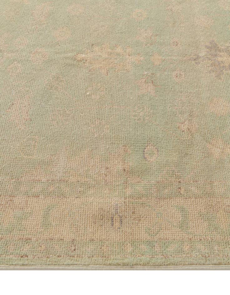 Detail image of  4' 1 x 5' 9  Hand Knotted Oushak Wool Rug