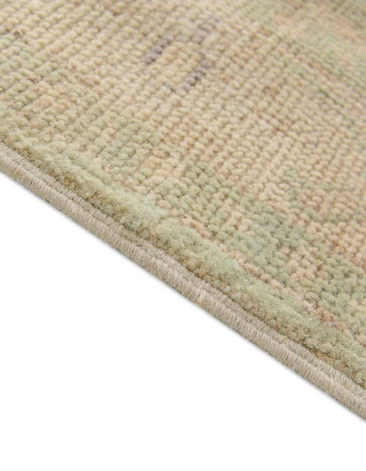 Detail image of  4' 1 x 5' 9  Hand Knotted Oushak Wool Rug