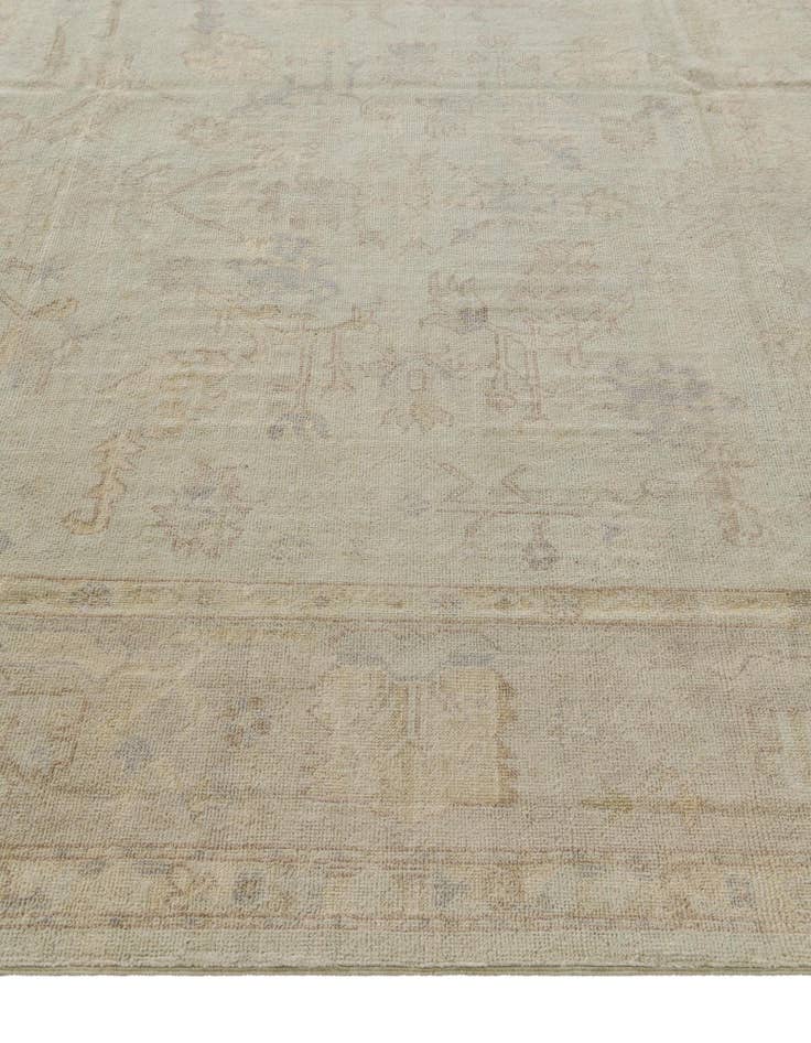 Detail image of 8' x 10' Hand Knotted Oushak Wool Rug