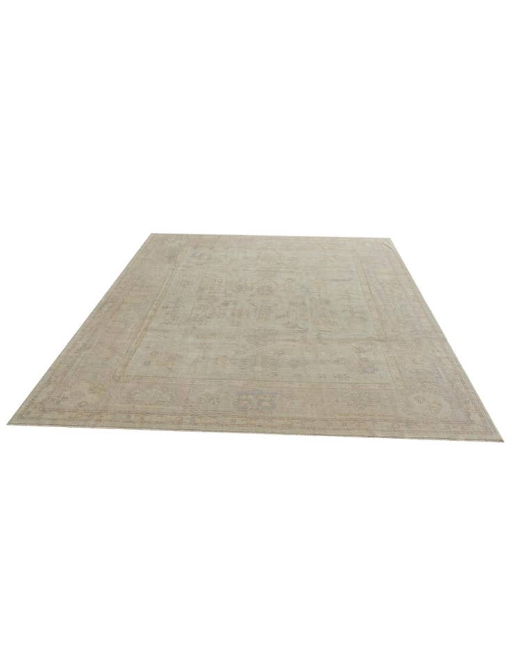 Detail image of 8' x 10' Hand Knotted Oushak Wool Rug