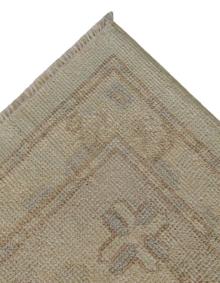 Detail image of 8' x 10' Hand Knotted Oushak Wool Rug