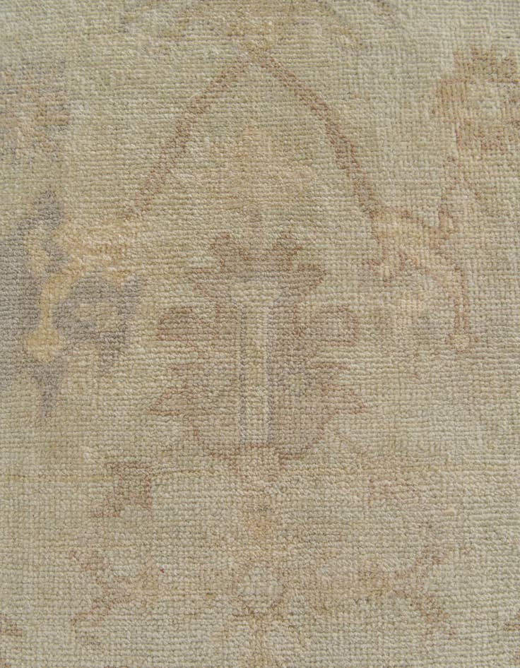 Detail image of 8' x 10' Hand Knotted Oushak Wool Rug