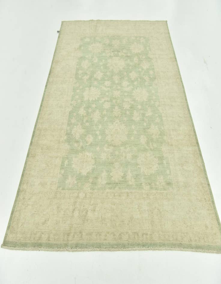 Detail image of 5' 7 x 7' 7 Hand Knotted Peshawar Ziegler Rug