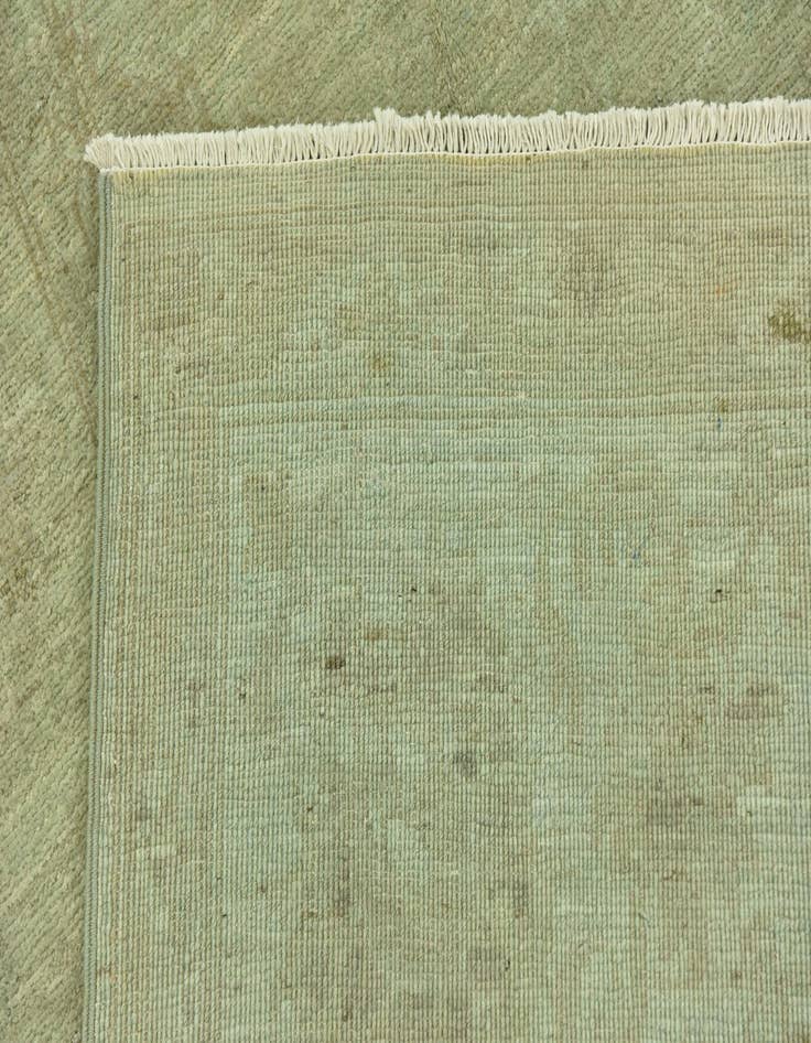 Detail image of  5' 11 x 10' 11  Hand Knotted Peshawar Ziegler Rug