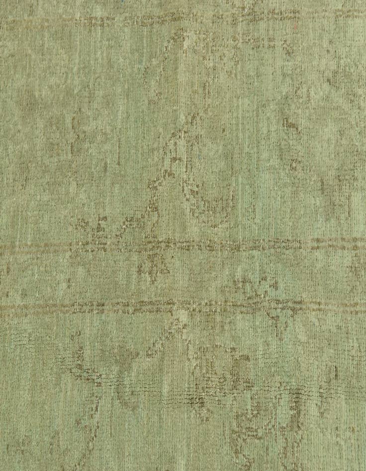 Detail image of  5' 11 x 10' 11  Hand Knotted Peshawar Ziegler Rug