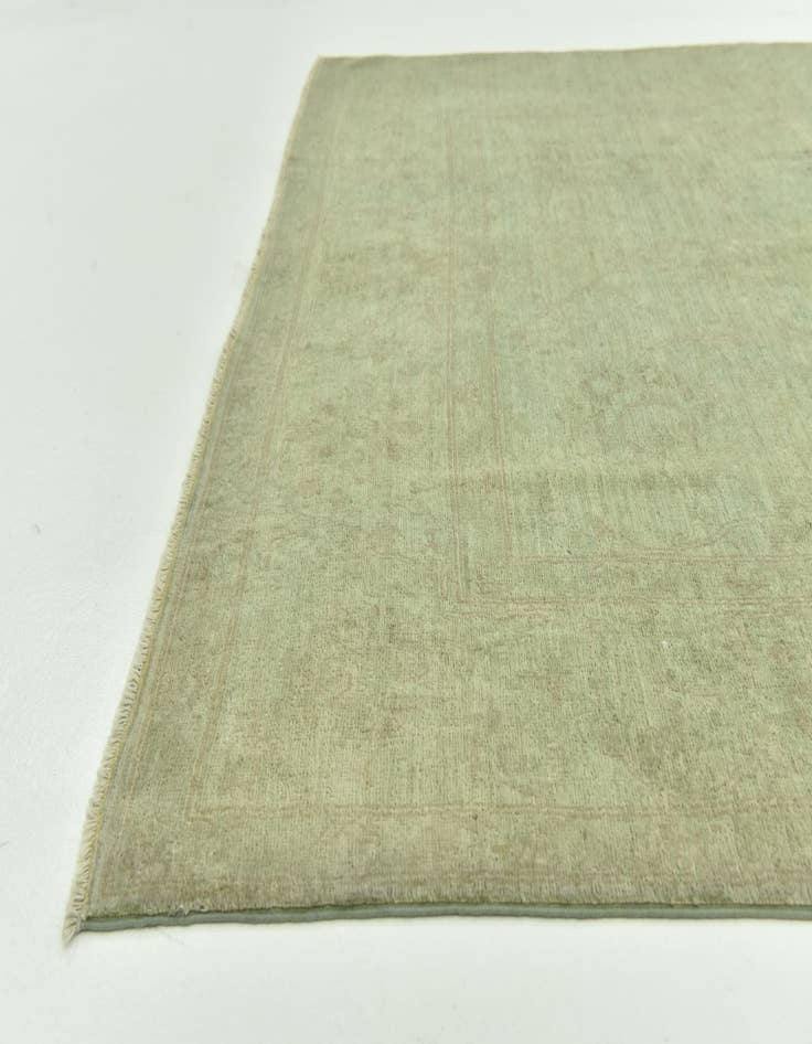 Detail image of  5' 11 x 10' 11  Hand Knotted Peshawar Ziegler Rug