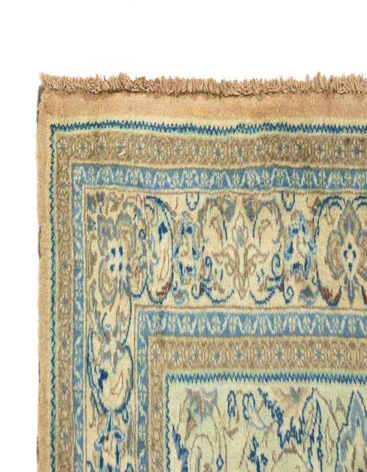 Detail image of  4' 2 x 6' 9  Hand Knotted Sarough Persian Wool Rug