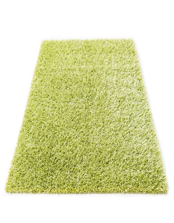 Detail image of  5' x 6' 6  Hand Knotted Solid Shag Rug