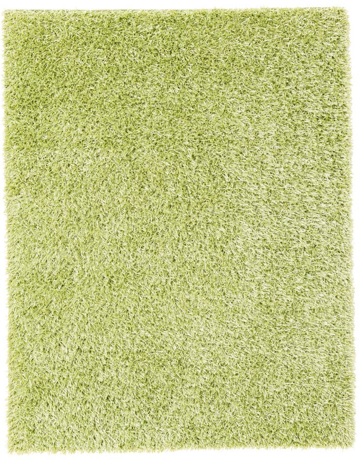 Detail image of  5' x 6' 6  Hand Knotted Solid Shag Rug