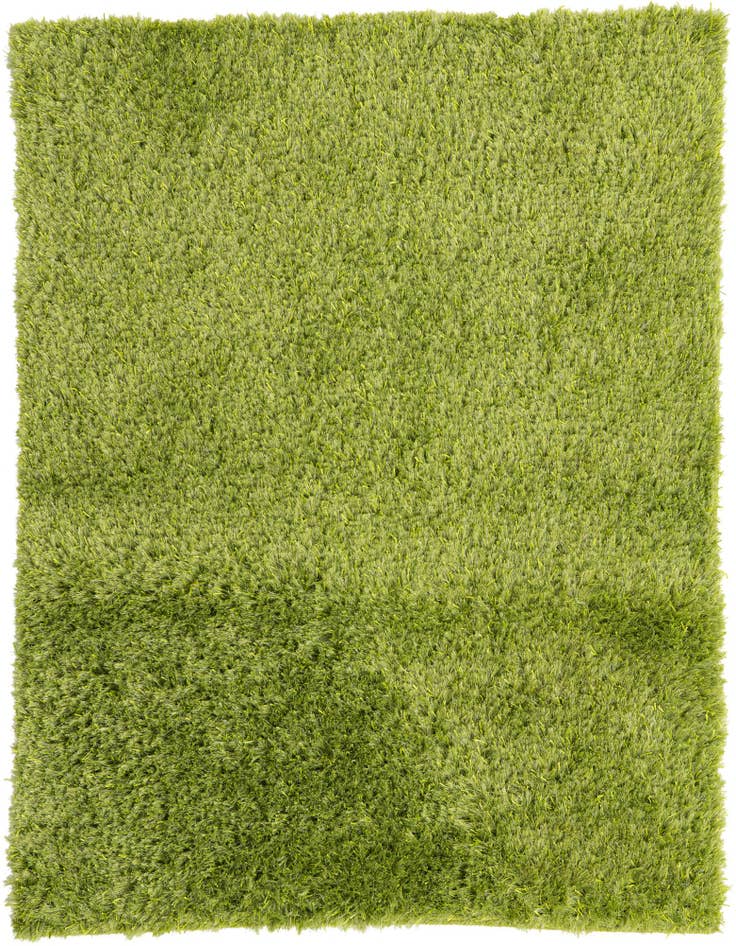 Detail image of  5' x 6' 5  Hand Knotted Solid Shag Oriental Rug