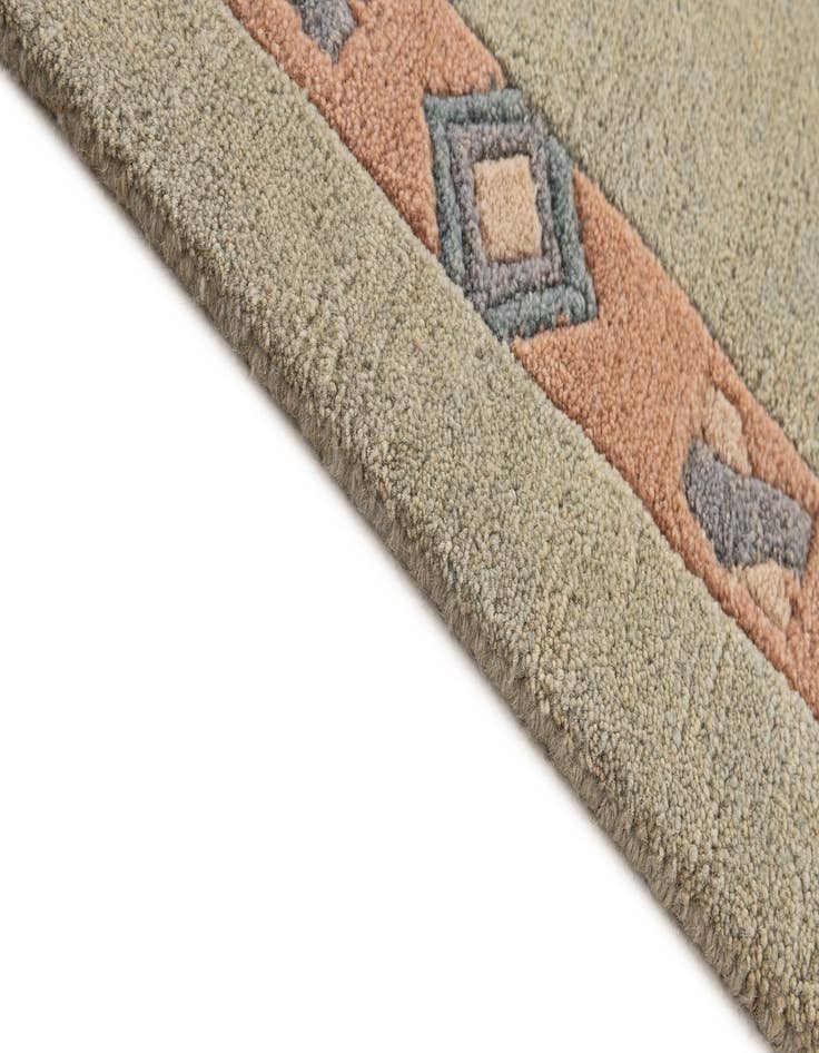 Detail image of  2' 6 x 4' 4  Hand Knotted Tibet Wool Rug