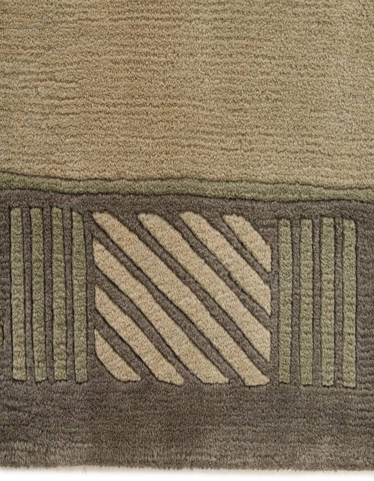 Detail image of  6' 7 x 8' 2  Hand Knotted Tibet Wool Rug