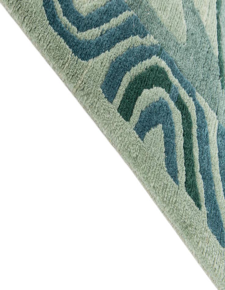 Detail image of  5' 5 x 7' 6  Hand Knotted Tibet Wool Rug