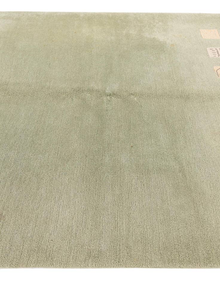 Detail image of  5' 9 x 7' 9  Hand Knotted Tibet Wool Rug