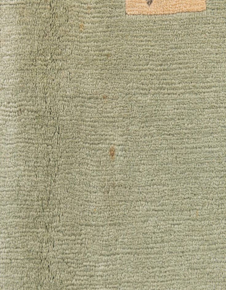 Detail image of  5' 9 x 7' 9  Hand Knotted Tibet Wool Rug