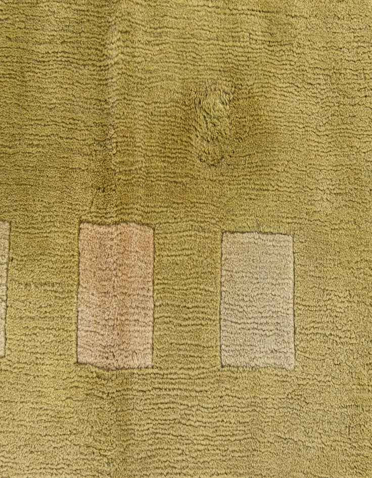 Detail image of  5' 8 x 7' 10  Hand Knotted Tibet Wool Rug