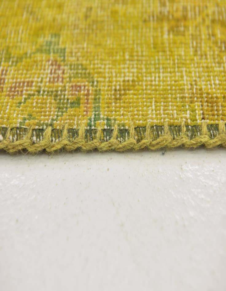 Detail image of  6' 10 x 10'  Hand Knotted Ultra Vintage Persian Wool Rug