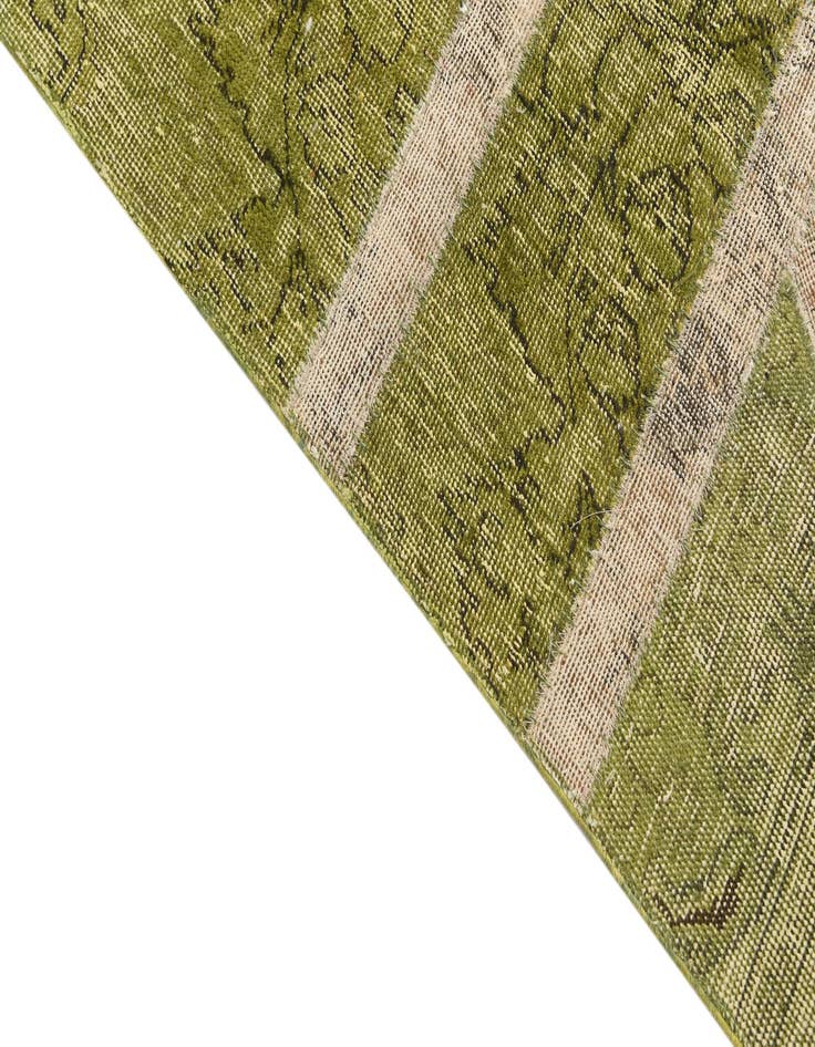 Detail image of  4' x 5' 10  Hand Knotted Ultra Vintage Persian Wool Rug