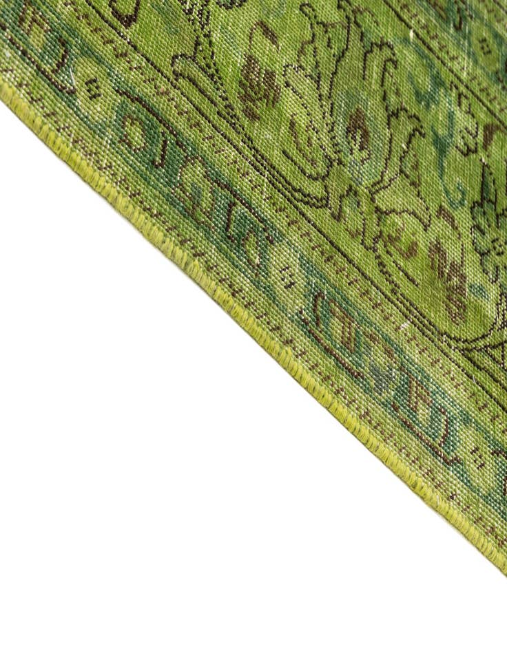 Detail image of  9' 9 x 13'  Hand Knotted Ultra Vintage Wool Rug