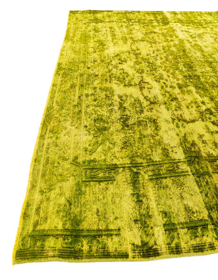 Detail image of  7' 8 x 10' 8  Hand Knotted Ultra Vintage Persian Wool Rug