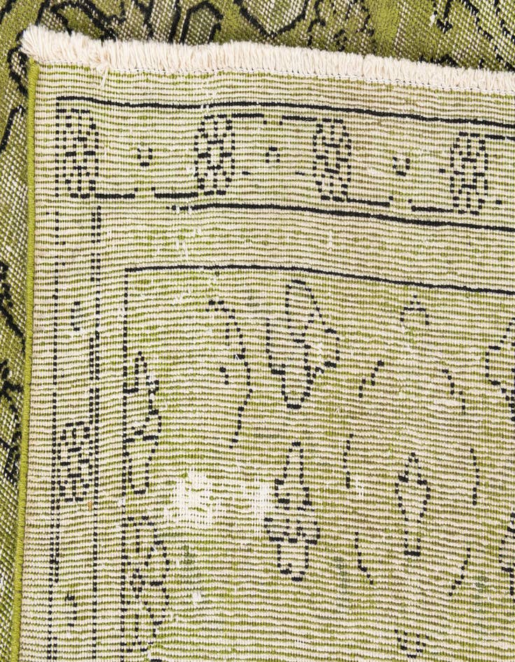 Detail image of  9' 6 x 12' 4  Hand Knotted Ultra Vintage Persian Wool Rug